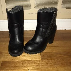 Charlotte Russe black booties